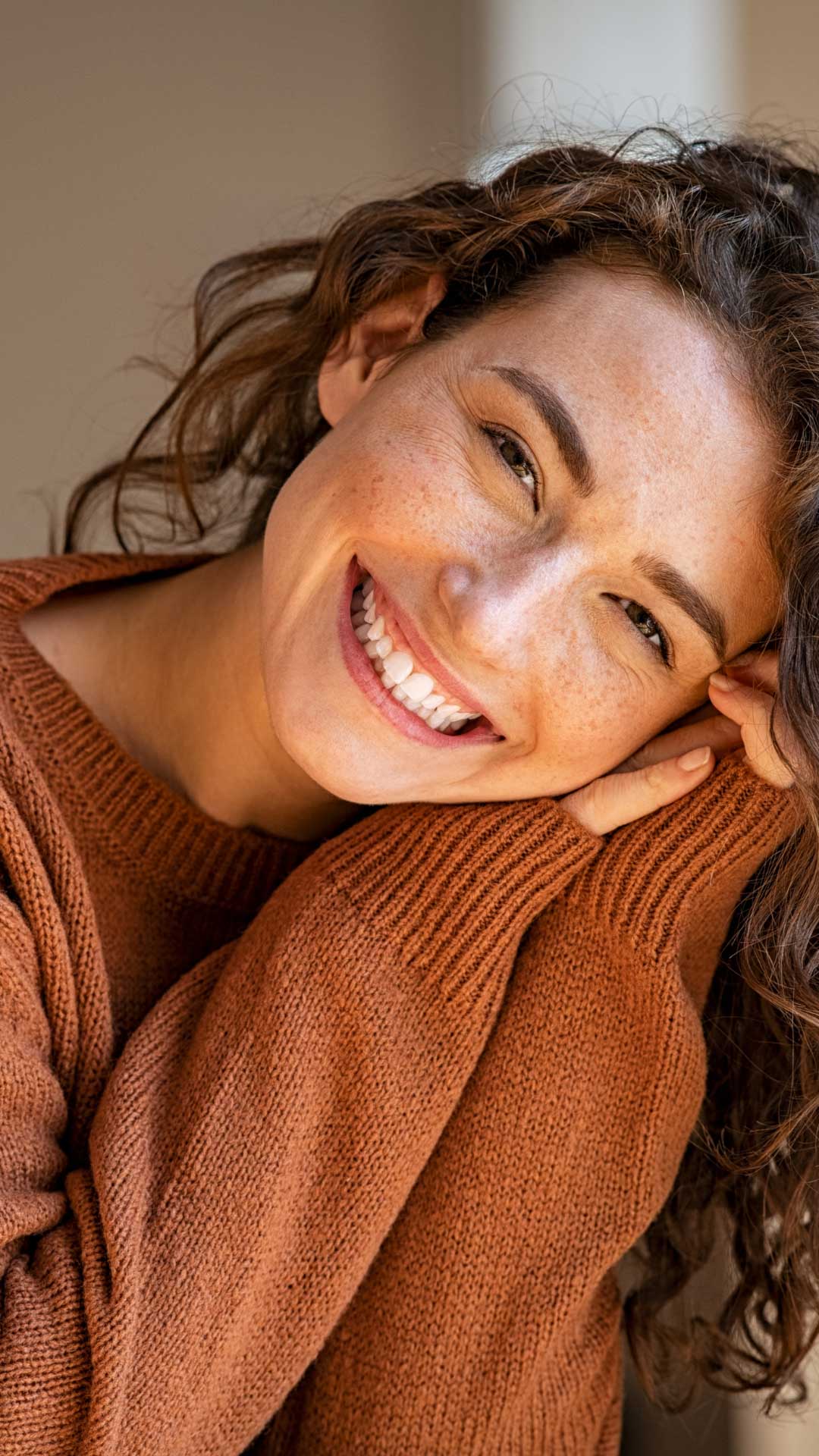Smiling woman — Fertility Test